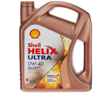 Моторное масло Shell Helix Ultra 0W-40  4L